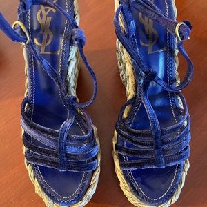YSL Wedge Sandal
